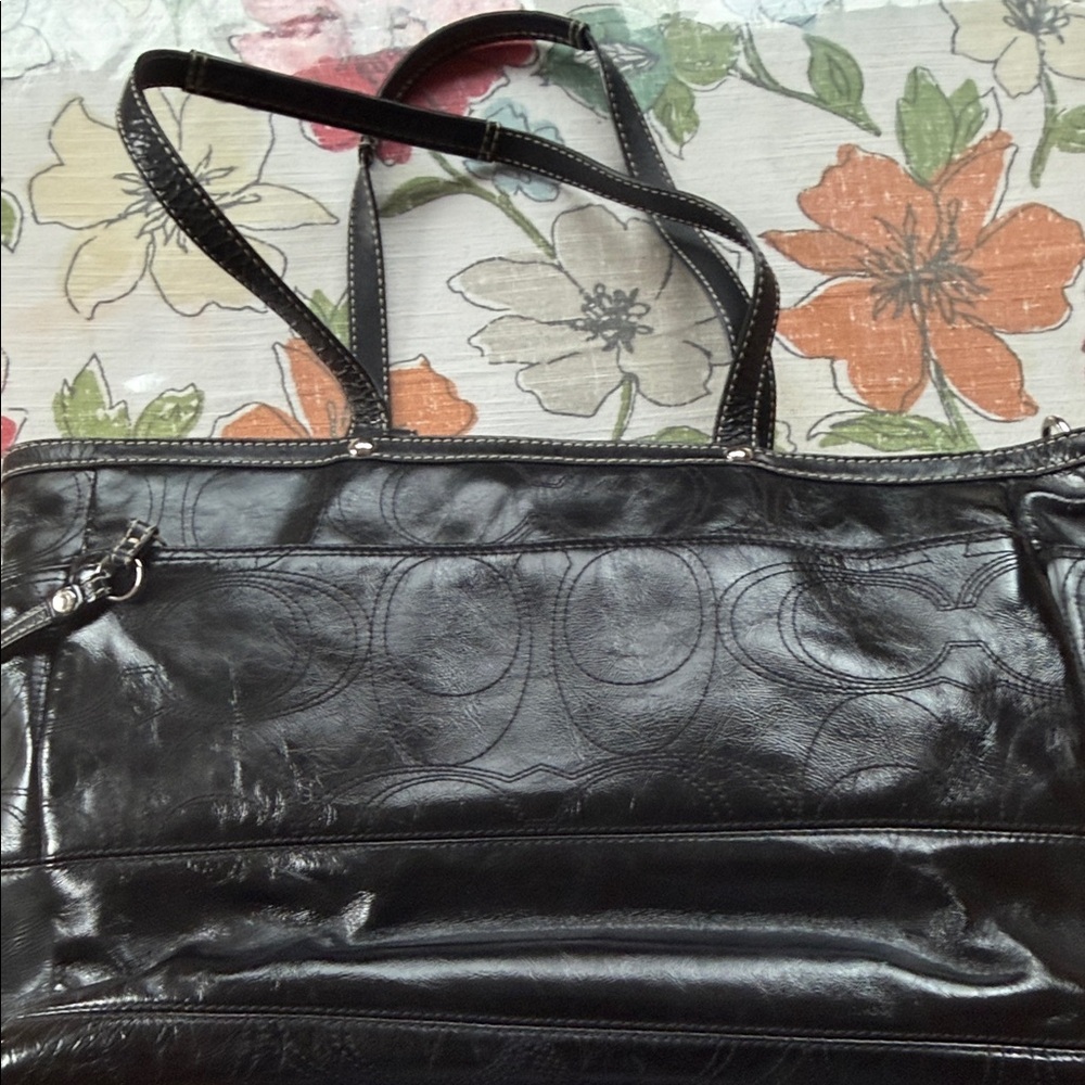 Coach Black Diaper Bag - Picture 3 of 10